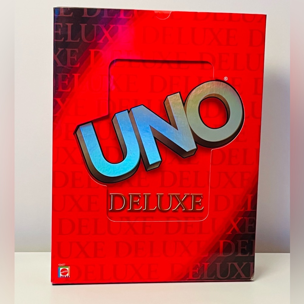 *NEW* UNO Deluxe 2001 Mattel